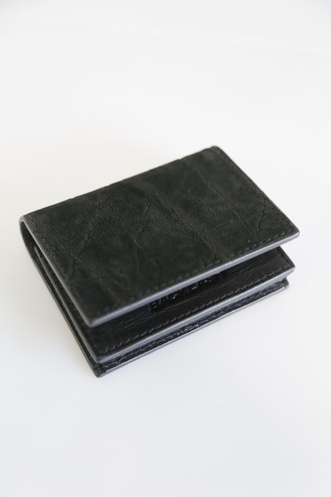 [887-01]  ELEPHANT CARD CASE / ブラック