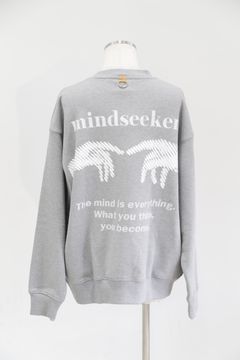 [ラスト1点 サイズXL] Crewneck Sweatshirts / グレー
