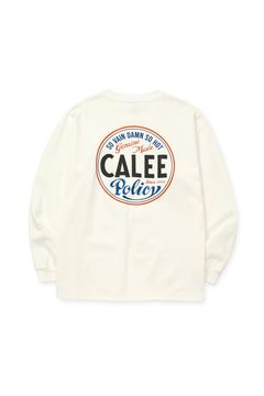 VINTAGE TYPE CIRCLE LOGO L/S TEE / ホワイト