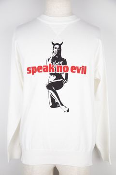 SPEAK NO EVIL セーター / ホワイト