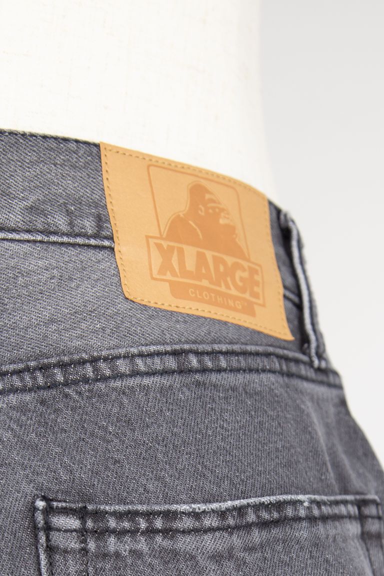 XLARGE - CRASH DENIM PANTS / ブラック | Tempt