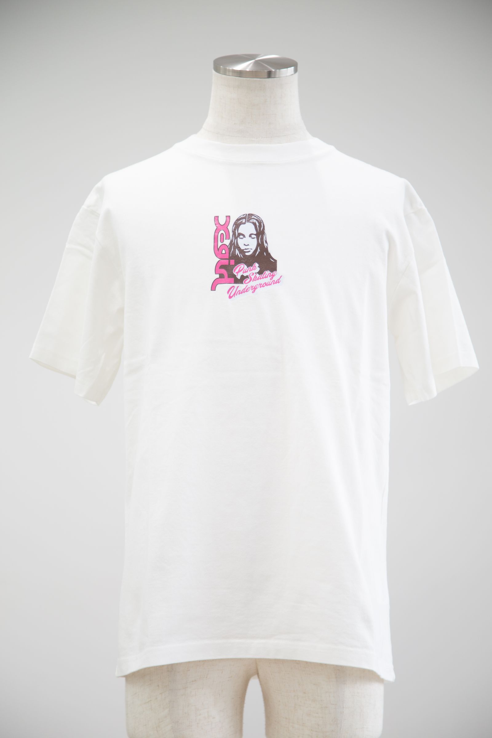 FACE AND LOGO S/S TEE / ホワイト