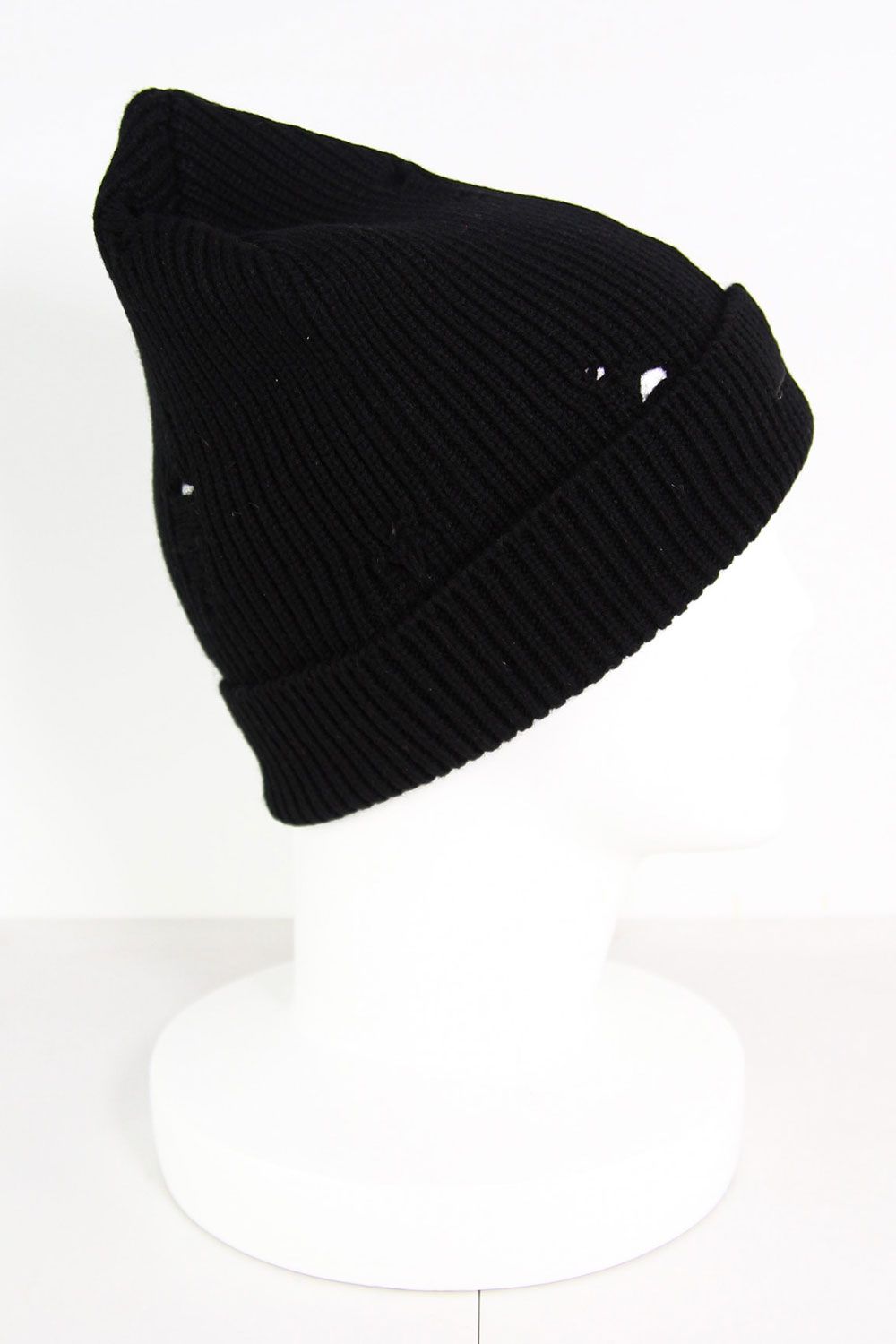 DAMAGE BEANIE 223-534 / ダメージビーニー / ブラック
