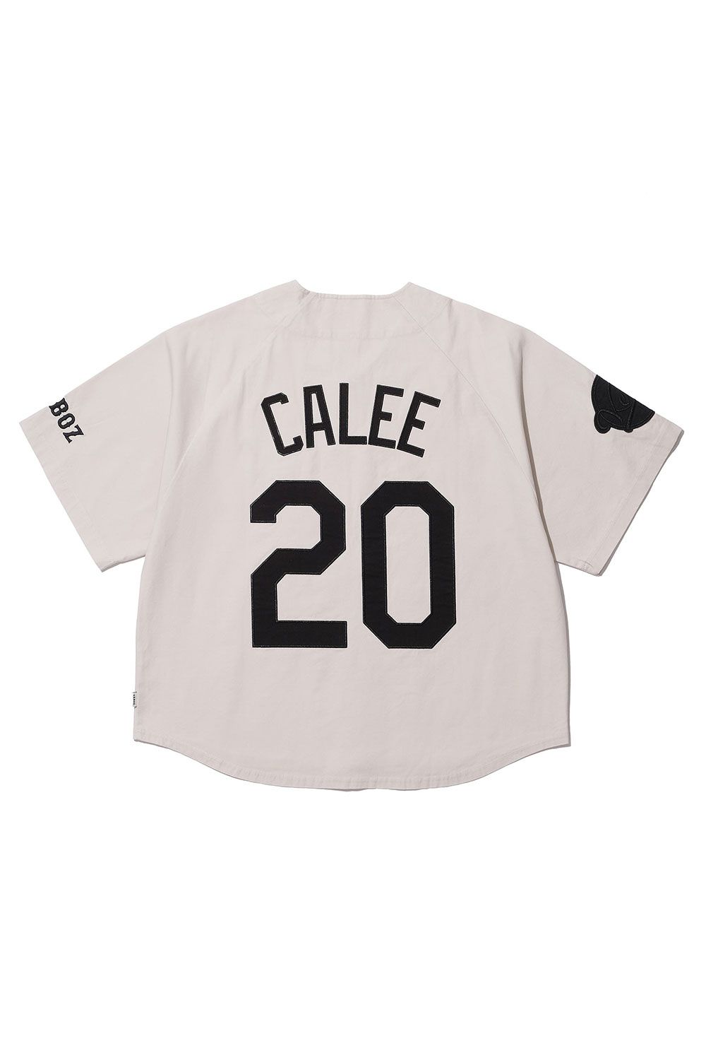 CALEE × KEBOZ BASEBALL SHIRT / アイボリー