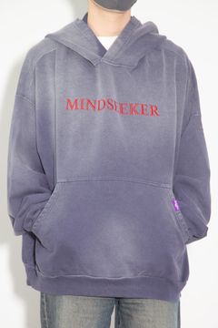 [ラスト1点 サイズ1] MS Homme Logo Embroidery Hoodie / ネイビー