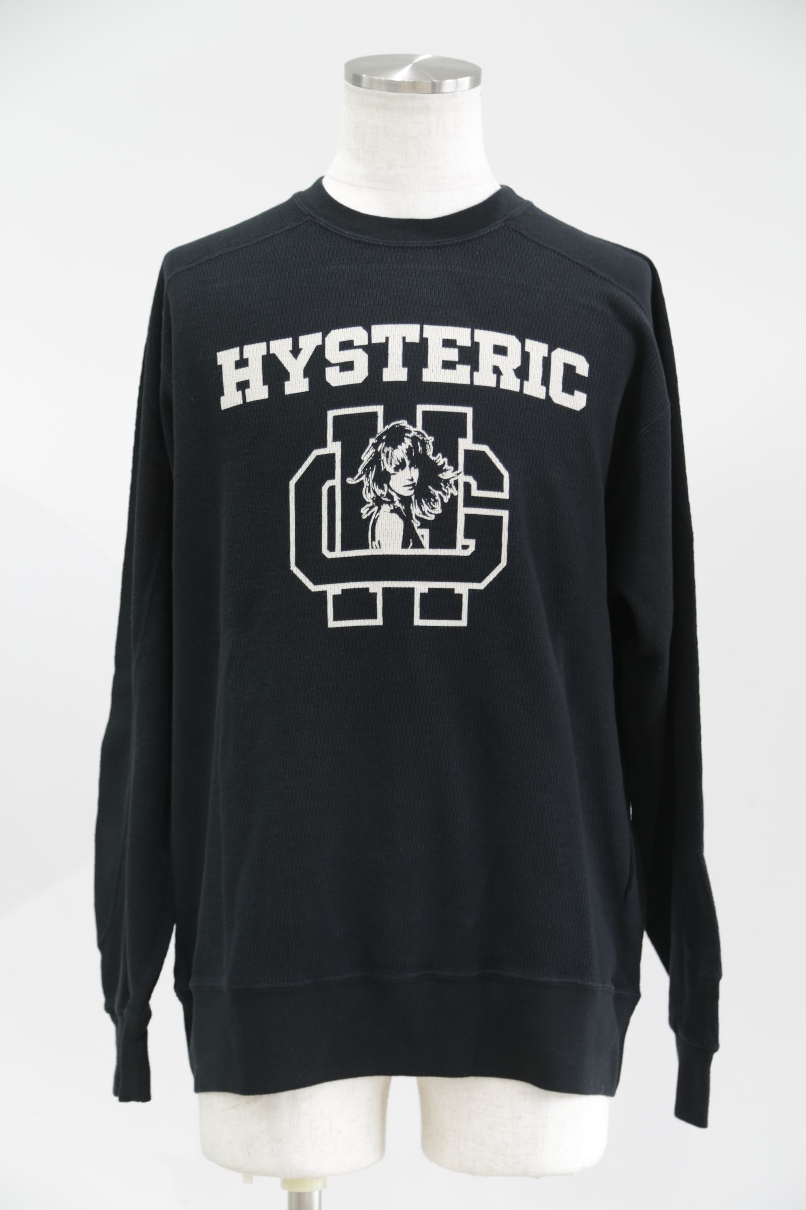 HYSTERIC GLAMOUR - H SCHOOL スウェット / ブラック | Tempt