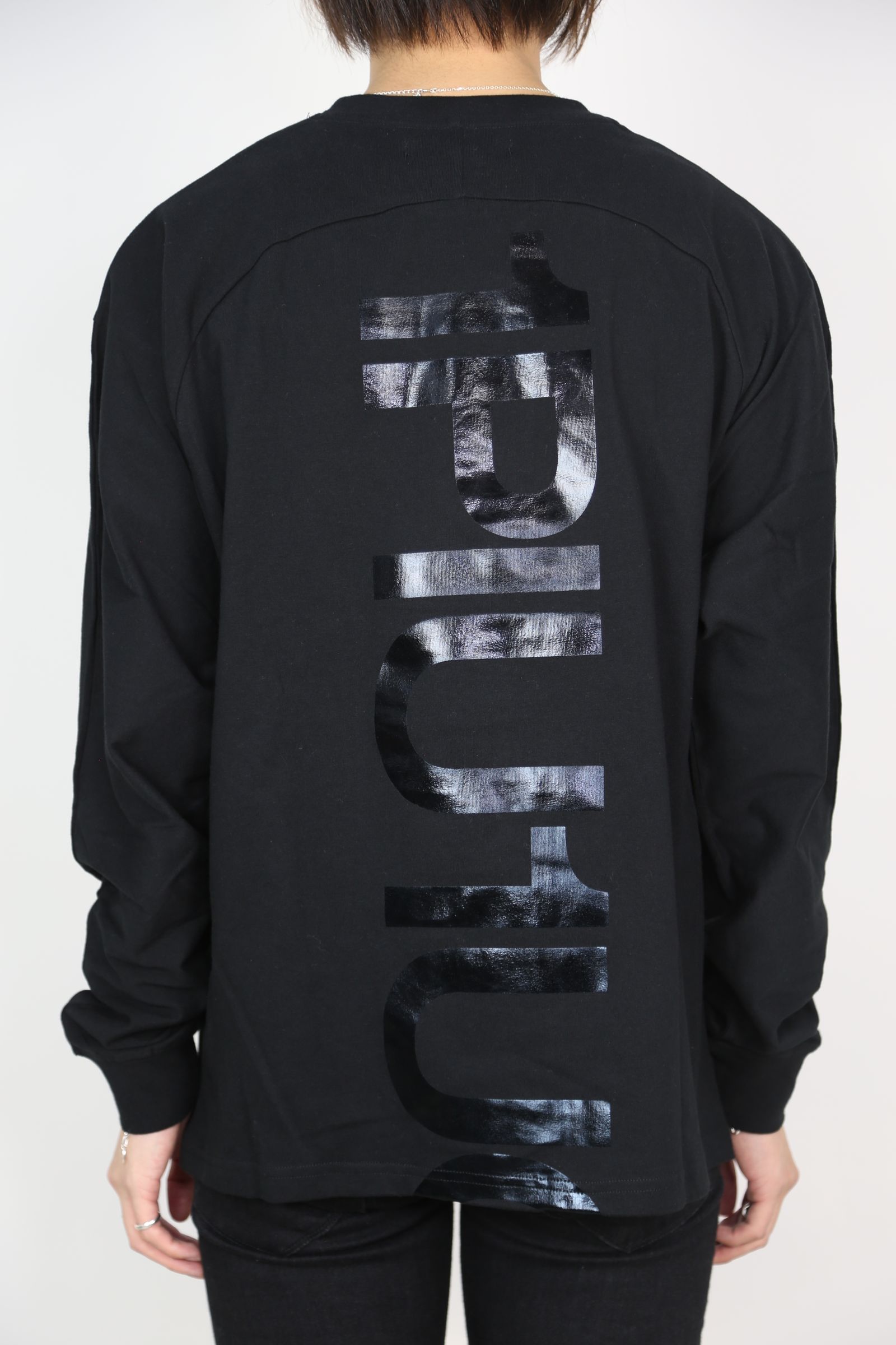 【1PIU1UGUALE3 RELAX】バックプリント ビッグ ロング Tシャツ fUijMiyDSnYd.jpg?width=768