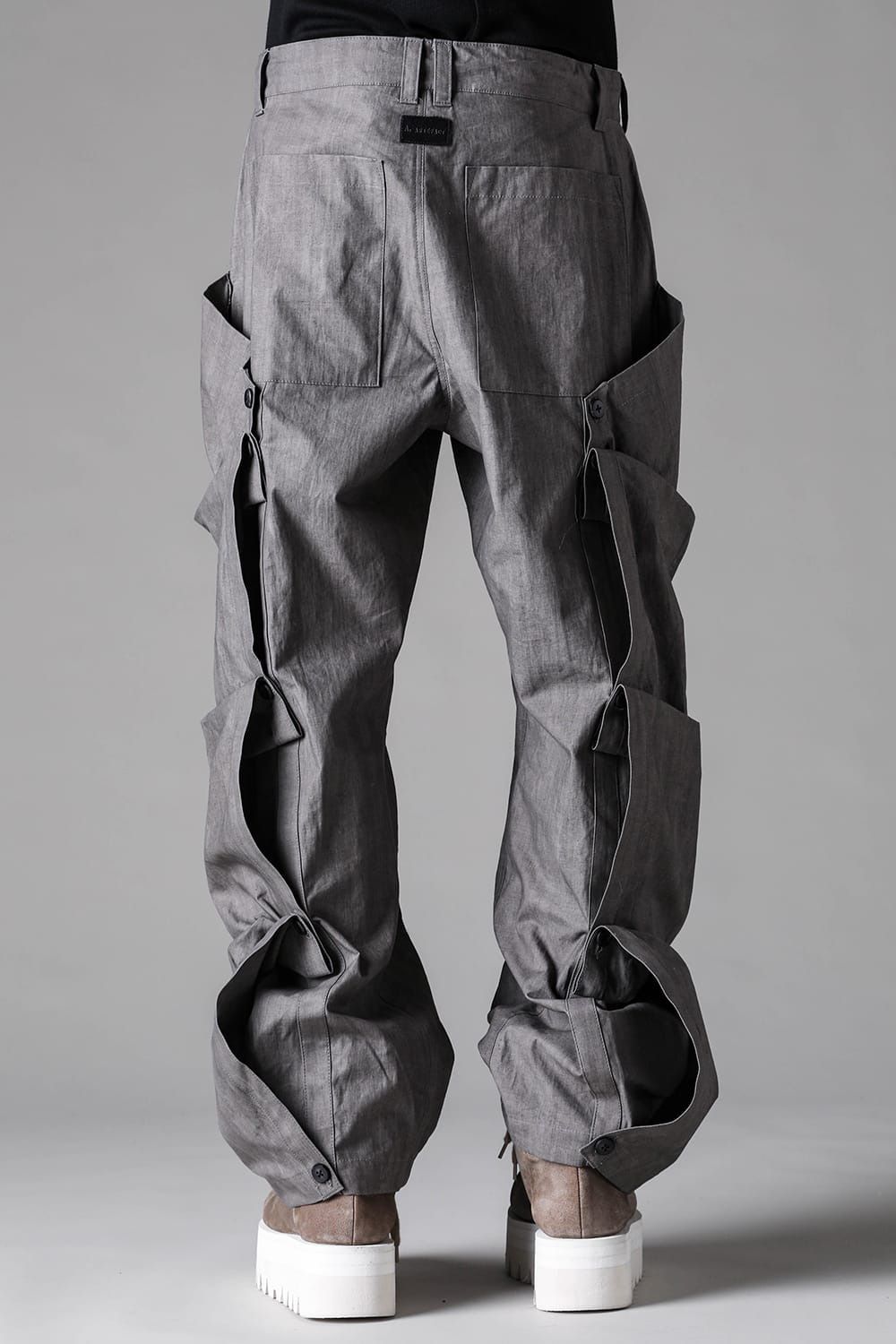 Sumi Dyed Side Layered Pants