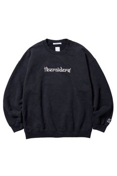 EMBORIDERY LOGO CREWNECK / ブラック