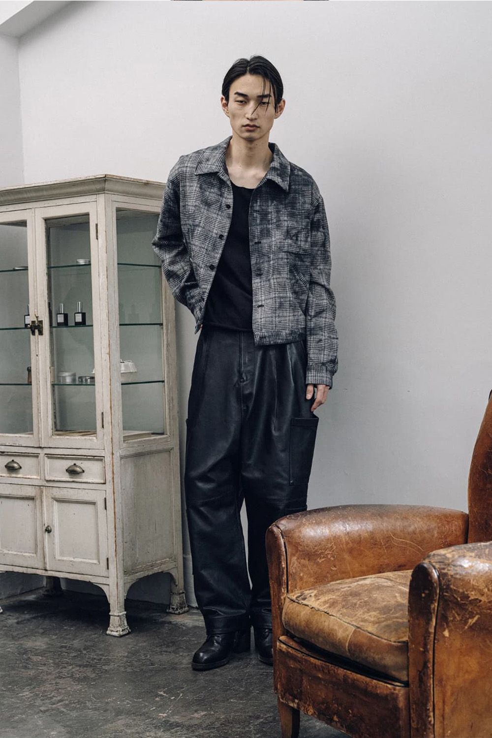 Crew Neck Long Sleeve Tee