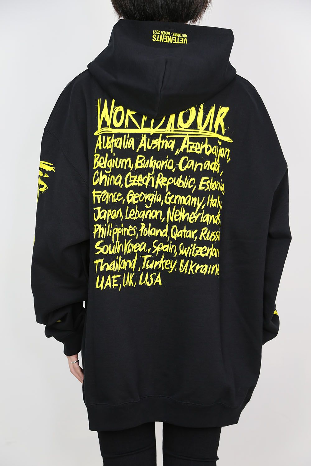 ファッション通販】 VETEMENTS WORLD TOUR パーカー 美品