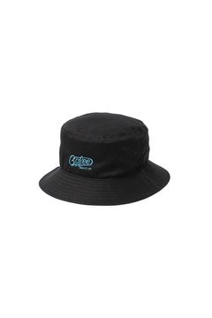 EMBROIDERY & WAPPEN BUCKET HAT ＜TYPE A＞ / ブラック