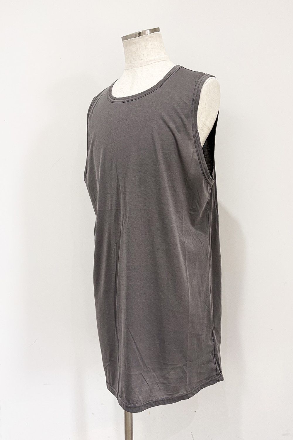 ロングタンクトップ / LONG TANK TOP / グレー / ag-6083-3