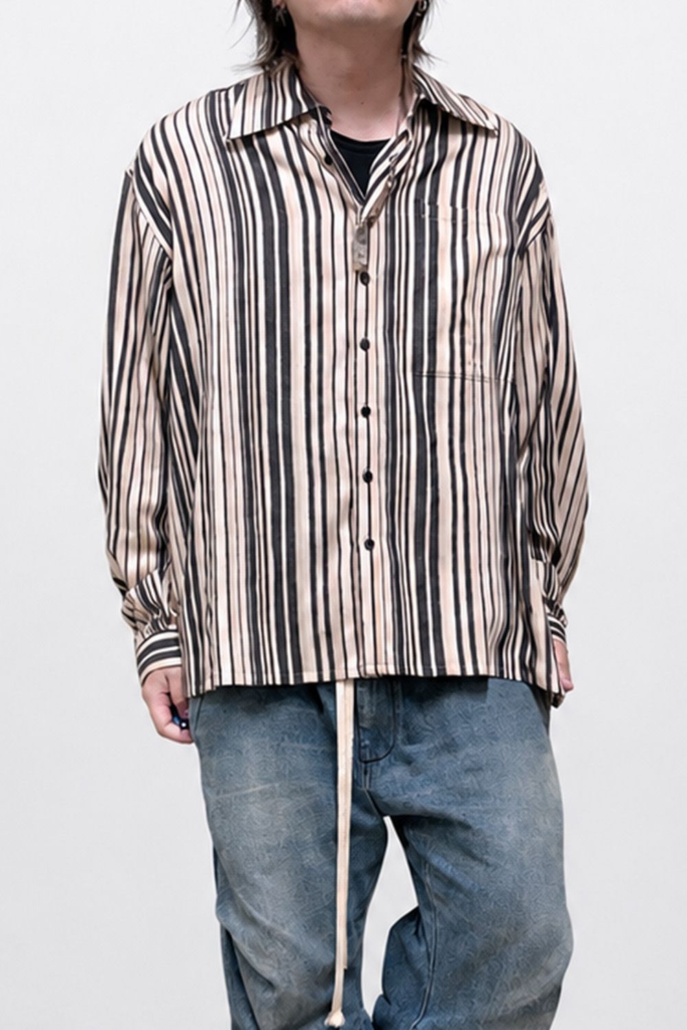 Striped Oversized Shirt