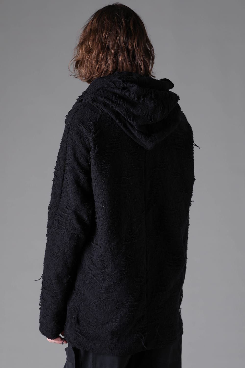 Twisted-Hood Pullover
