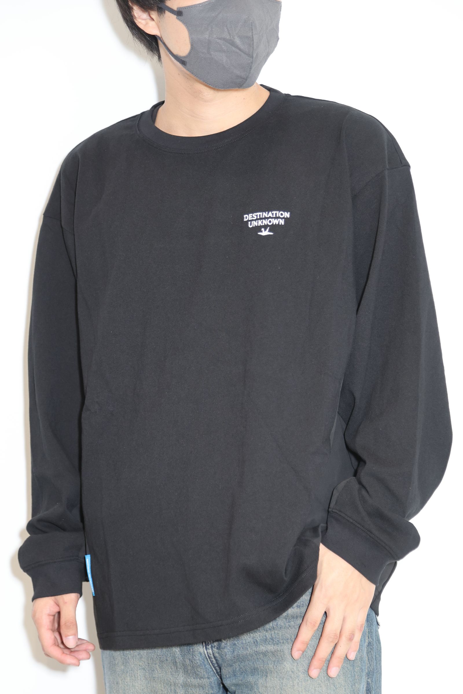 3D CUTTING L/S TEE II / ブラック