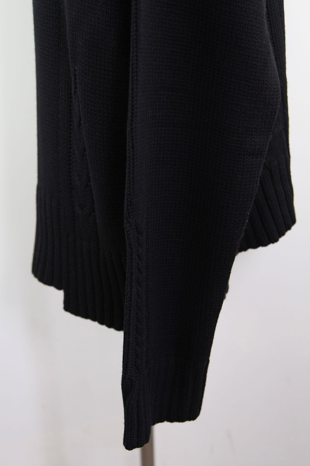ローゲージニットプルオーバー / Low Gauge Knit Pullover / ブラック