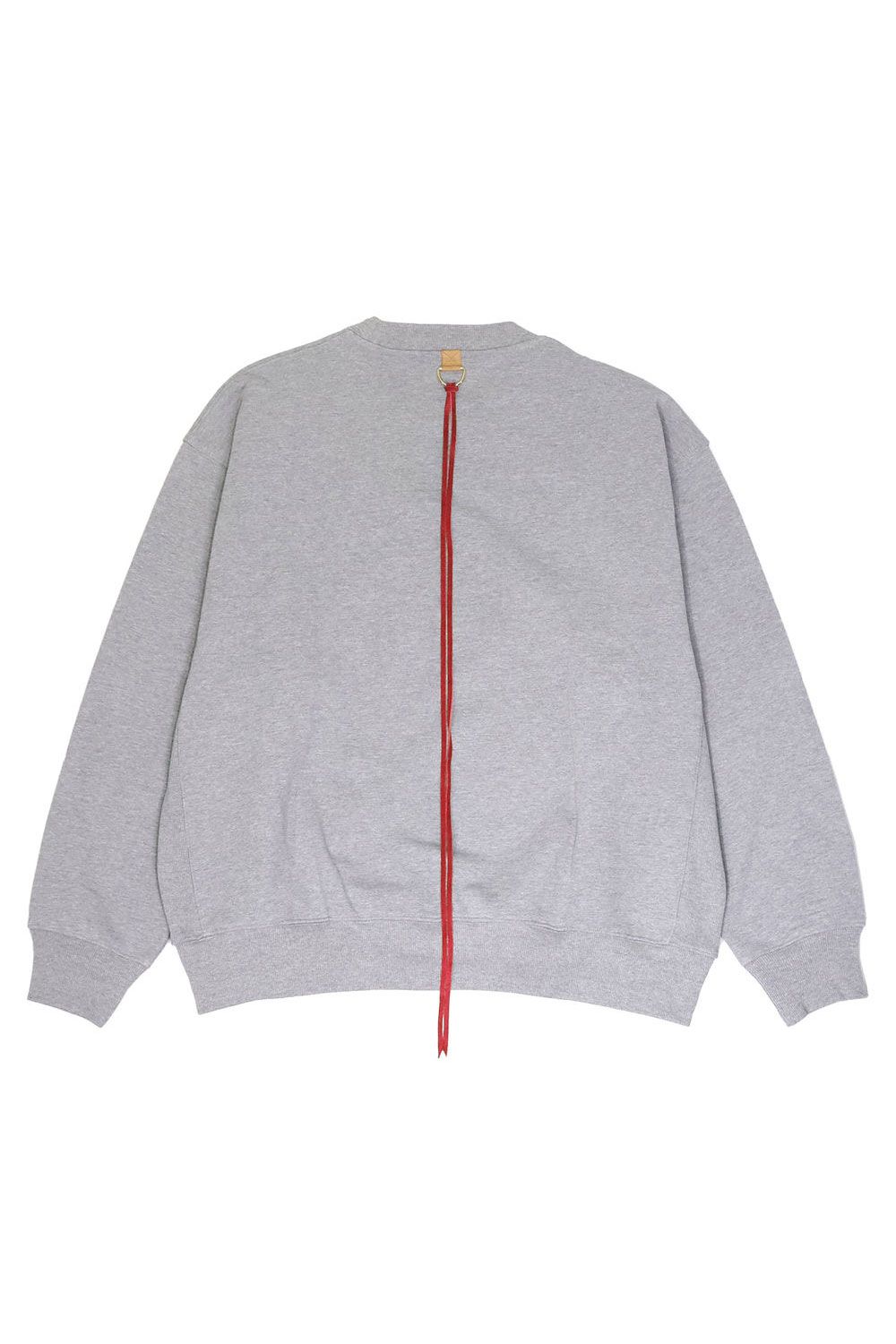 Word Printed Crewneck Sweatshirts / グレー