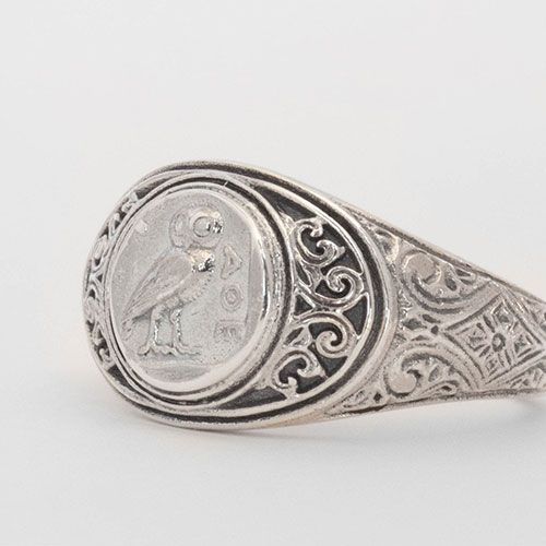 Owl Symbol Ring / GR064