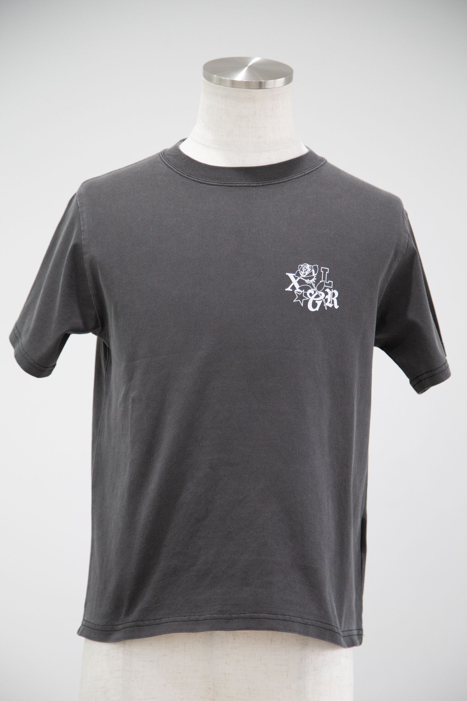 ROSE LOGO FADED S/S TEE / ブラック