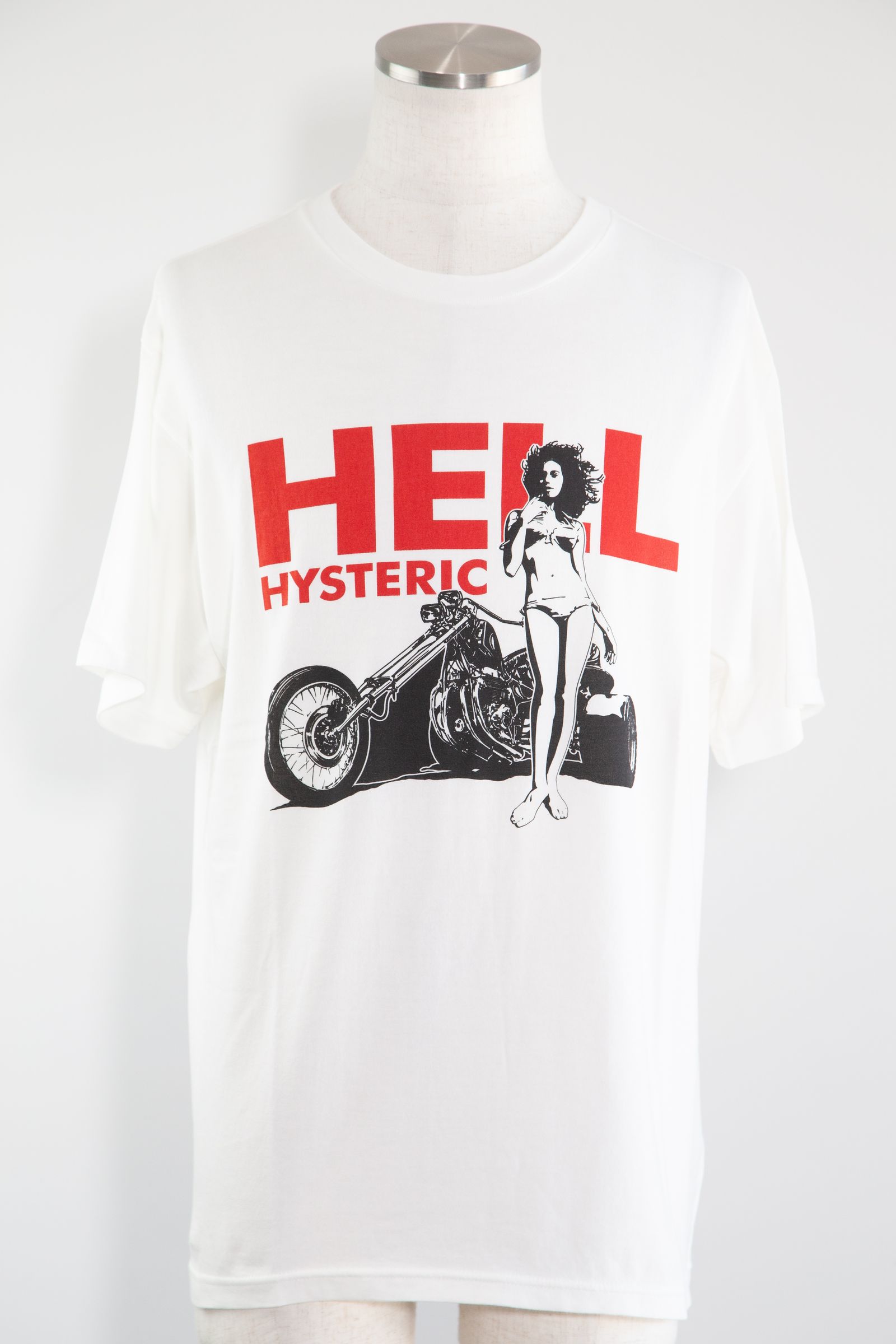 エックスガール X-girl × HYSTERIC GLAMOUR FACE S/S TEE
