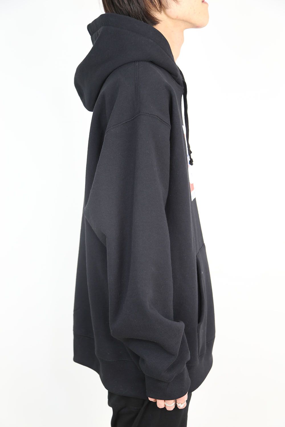 Supreme - SHINE HOODED SWEATSHIRT / ブラック | Tempt