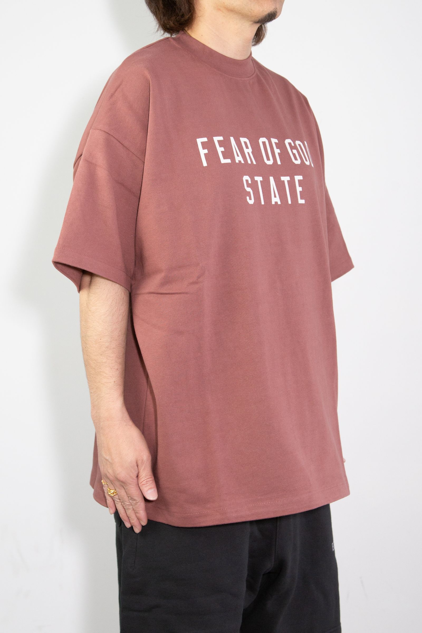 24FW HEAVY WEIGHT SS TEE / クリムゾン