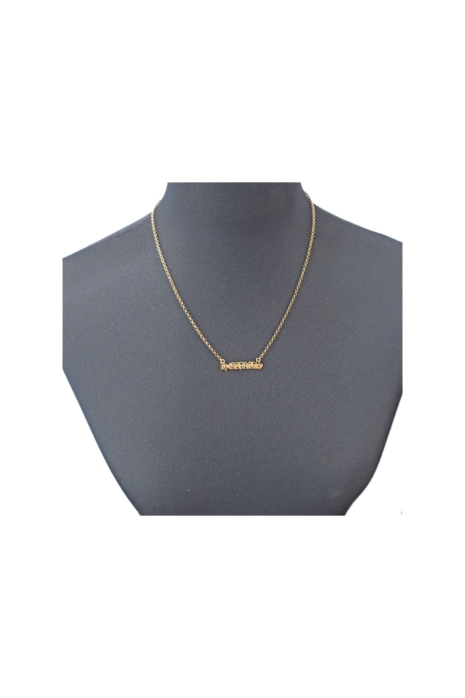 【新品未使用】22K ロゴ ネックレス