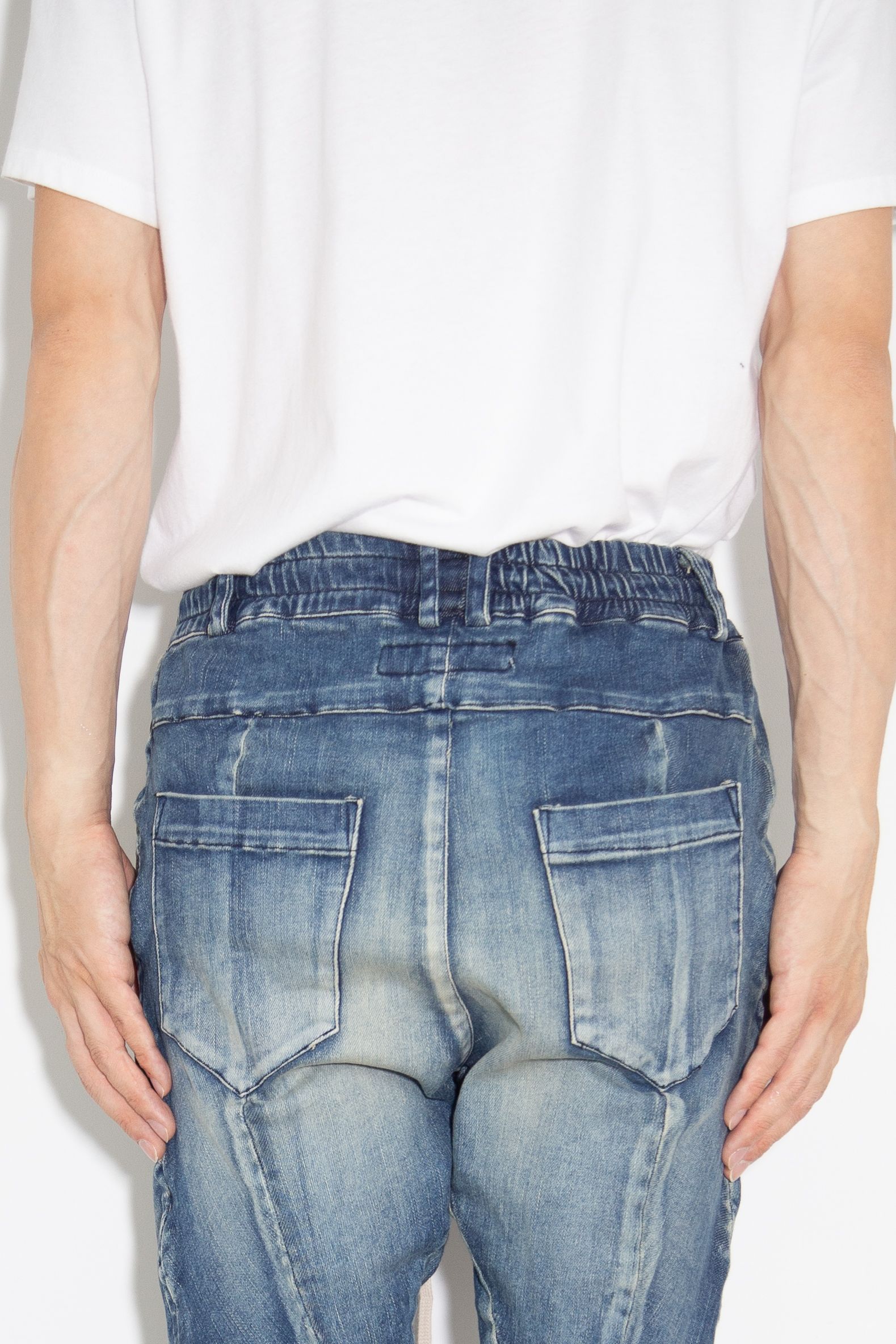 アナトミカルフィットデニム / DENIMD ANATOMICAL FITTED LONG PANTS / ブルー / ag-1806-4