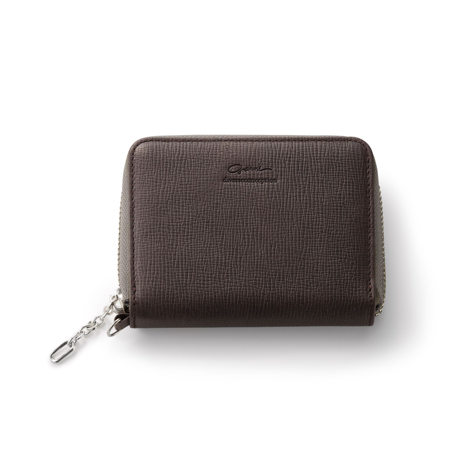 GARNI - Sign Zip Fold Wallet / ブラウン | Tempt GARNI - Sign Zip Fold Wallet / ブラウン | Tempt