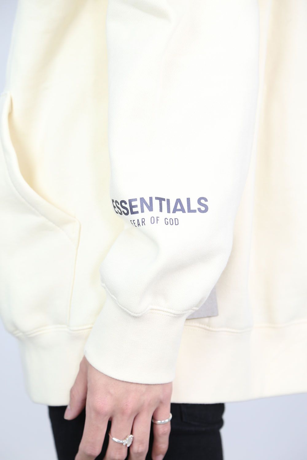 FULL ZIP HOODIE / クリーム