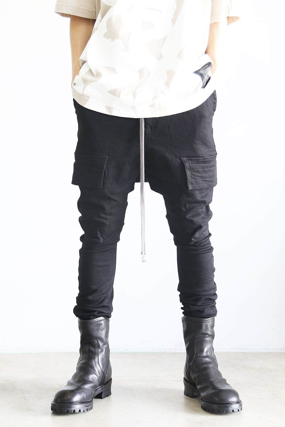 A.F ARTEFACT - Pocket Sarouel Skinny Denim