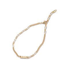 Mix Chain Ankle / ゴールド