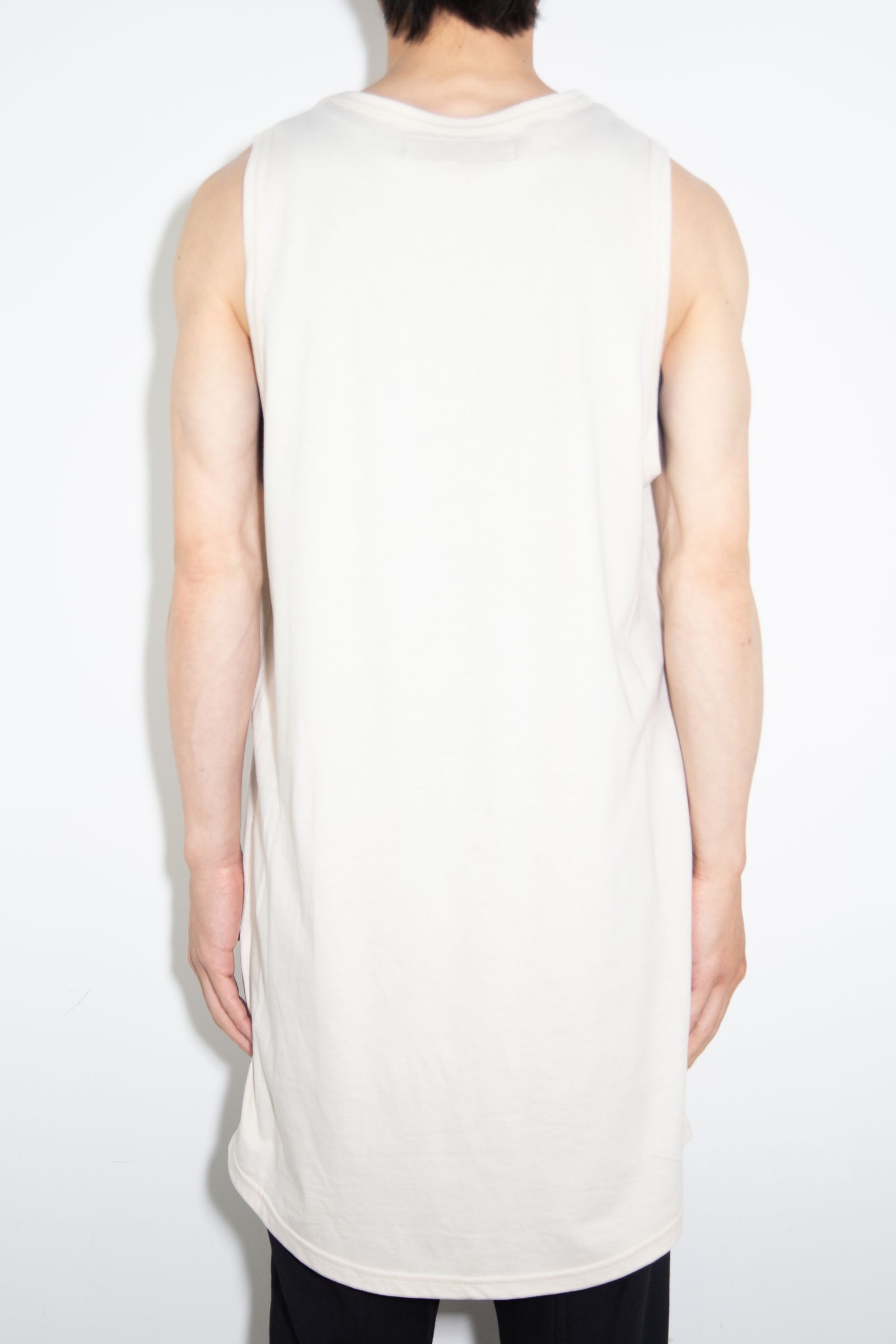 ロングタンクトップ / Long Tank Top / アイボリー / ag-6083-1