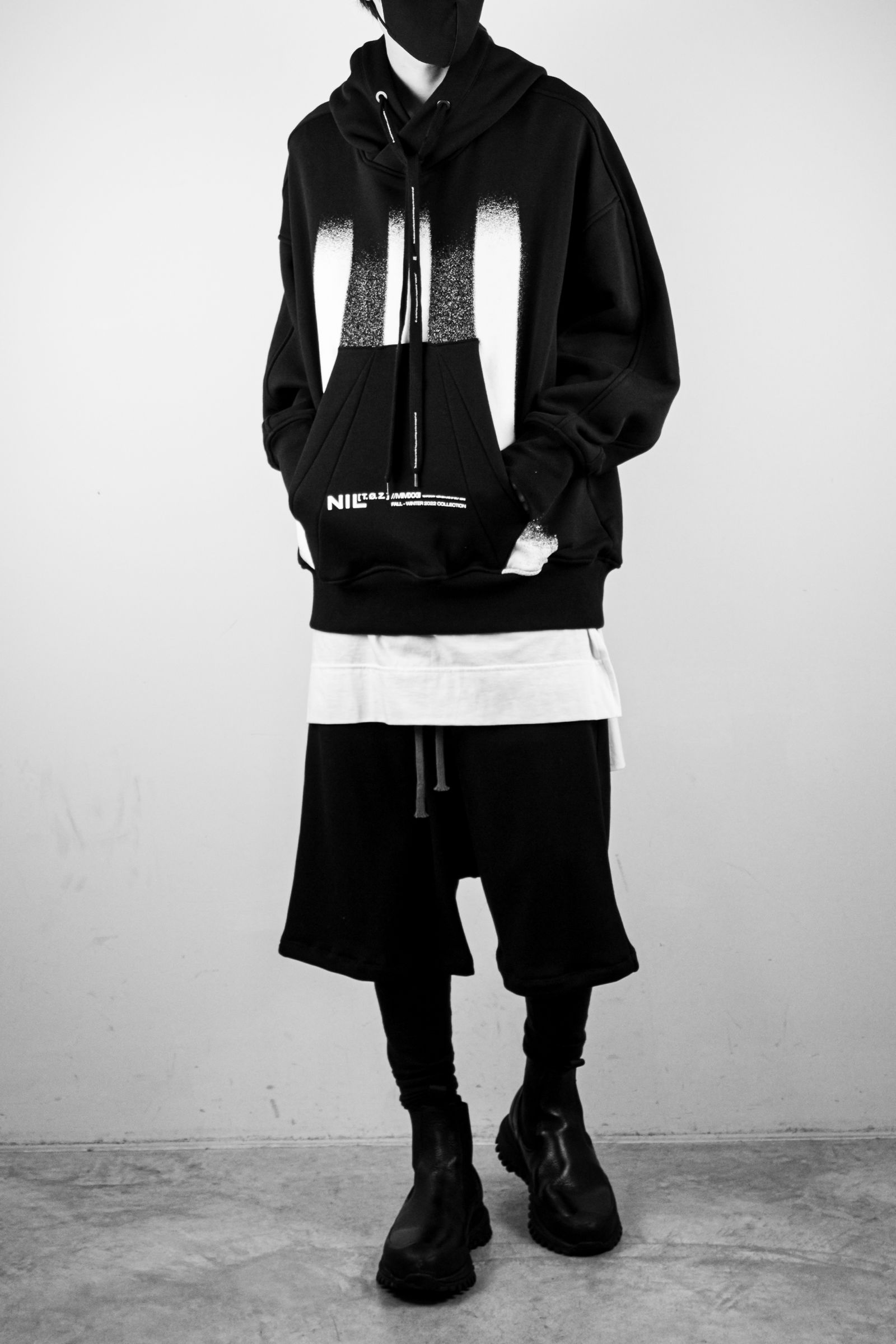 ボンバーヒートサルエルショーツ / Bomber Heat Sarouel Shorts / ブラック