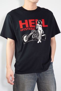 HELL HYSTERIC Tシャツ / ブラック