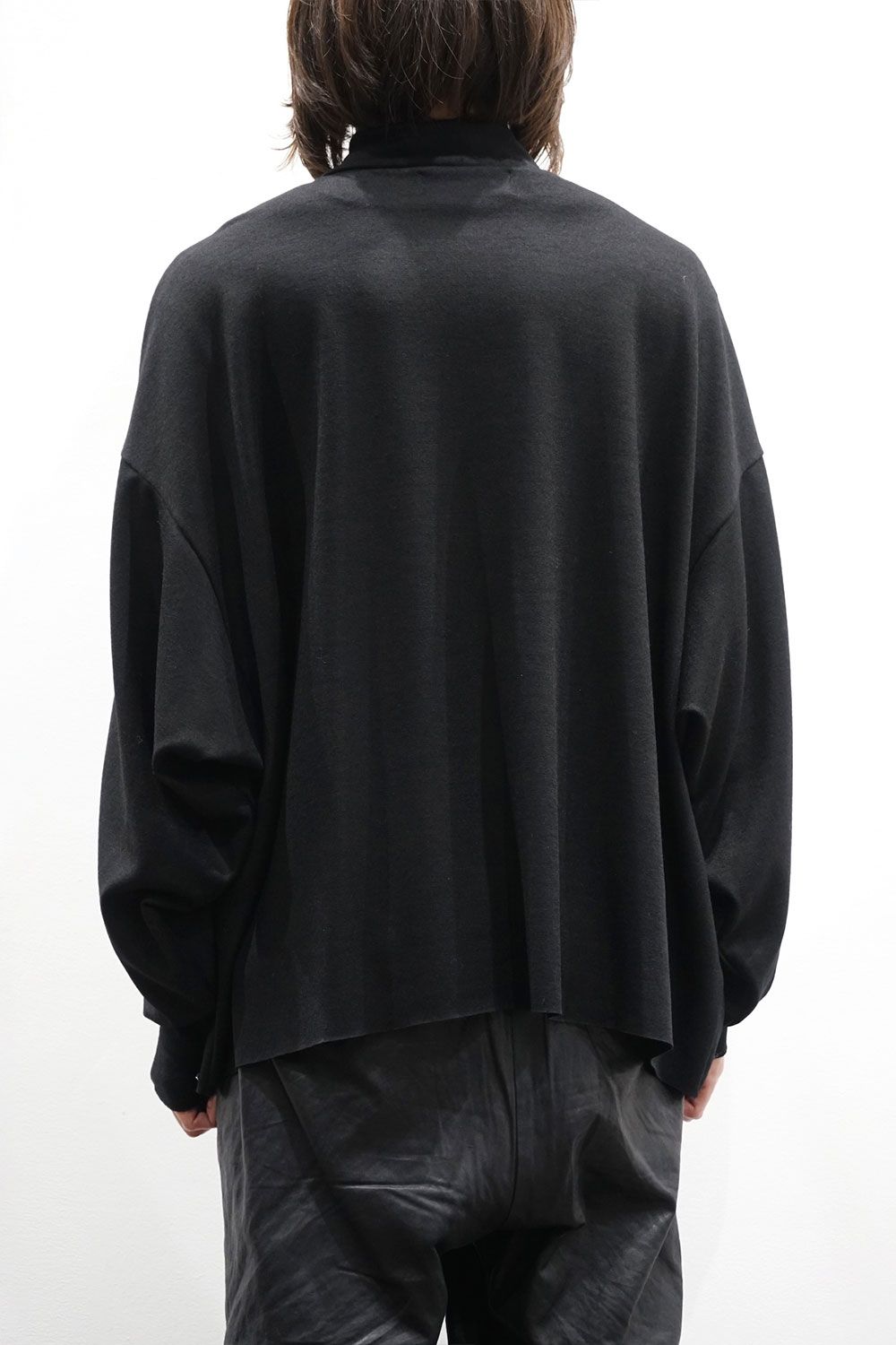 oversized knit pullover