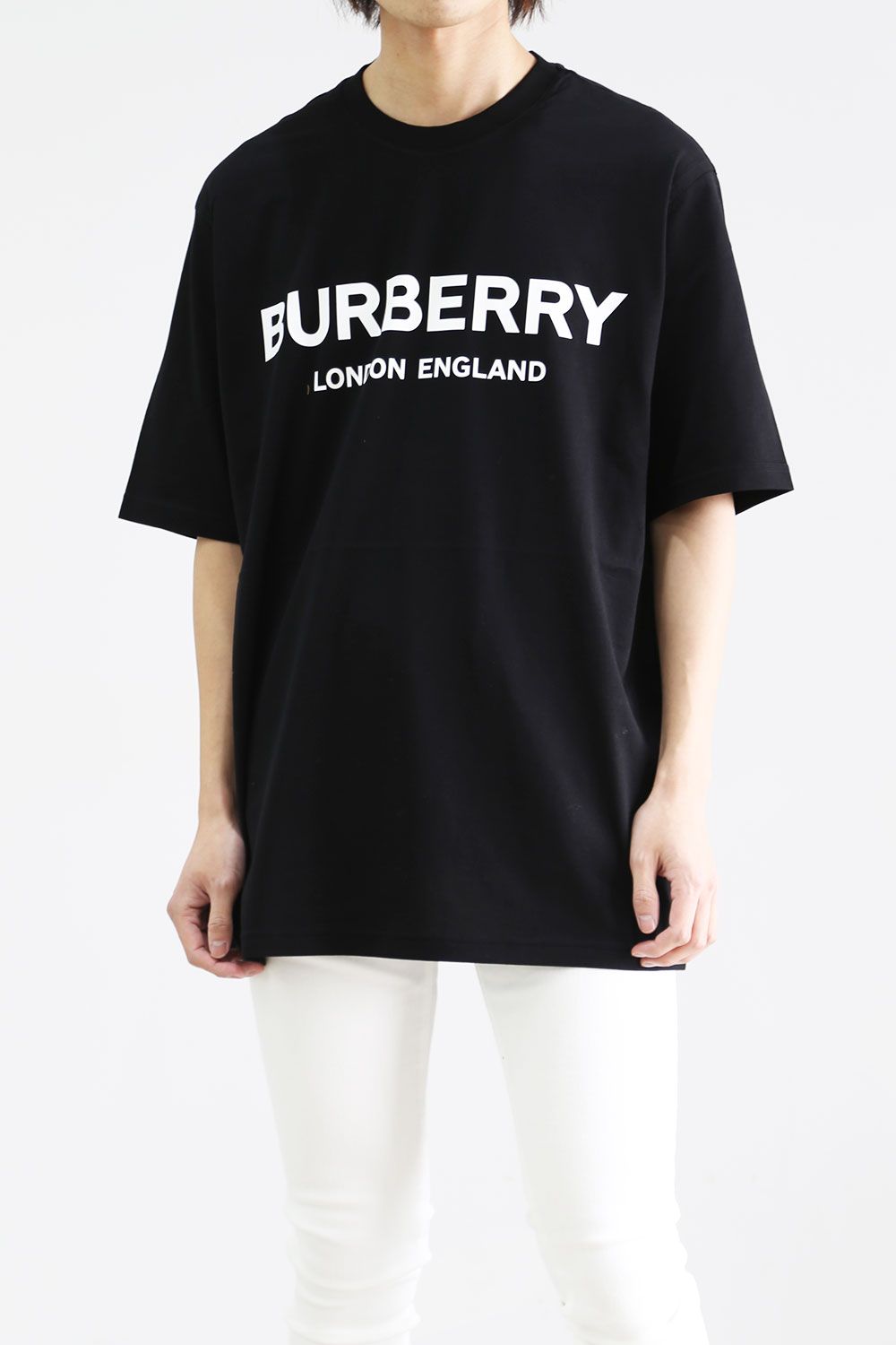 好評 78969061 (Burberry/Tシャツ・カットソー) ロゴ ブラック 