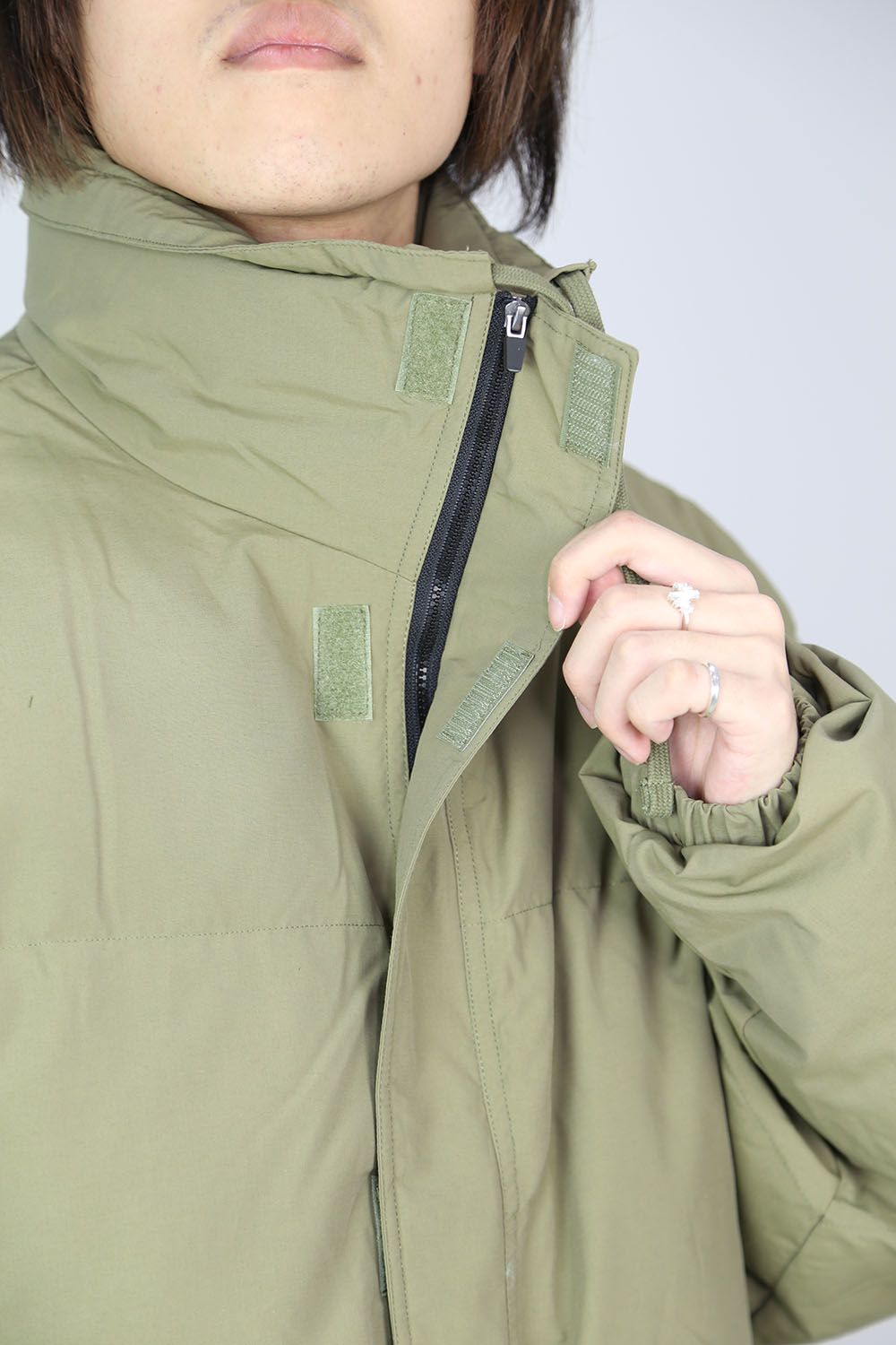 wjk LIGHT ZONE MILITARY COAT ベージュ L 未使用サイズXL - ステン