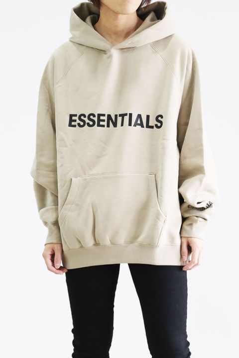 FRONT LOGO HOODIE / タン