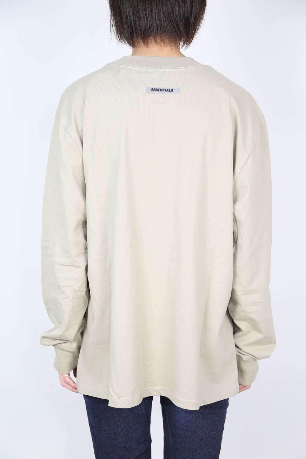 FOG ESSENTIALS - FRONT LOGO L/S TEE / タン | Tempt