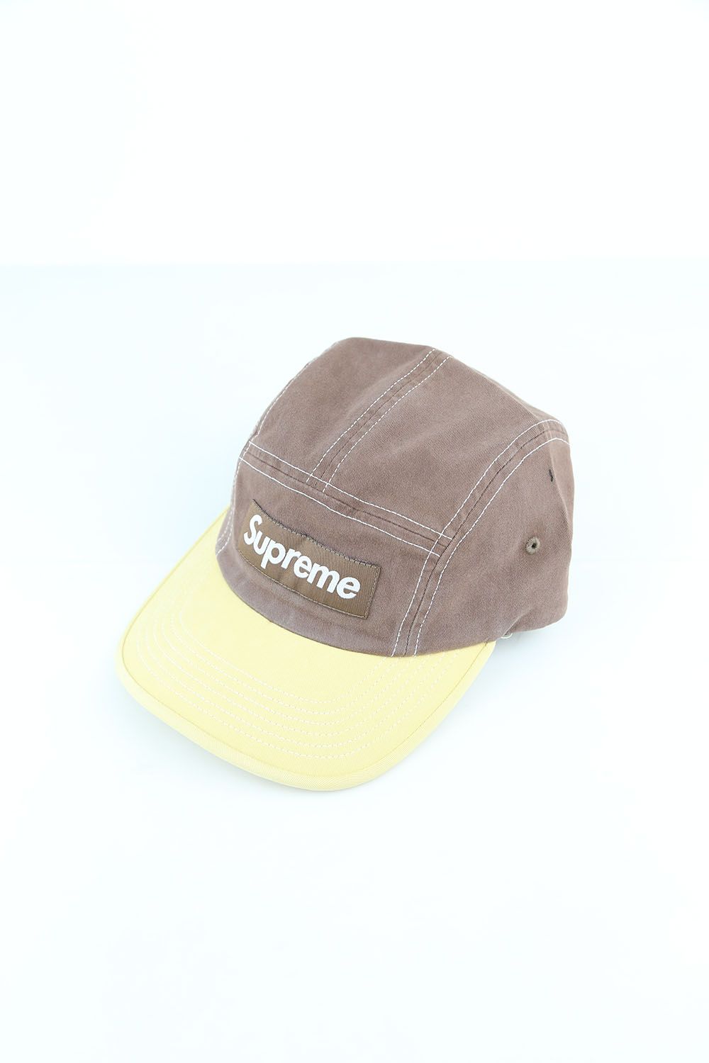 Supreme - 2-TONE TWILL CAMP CAP / ホワイト | Tempt