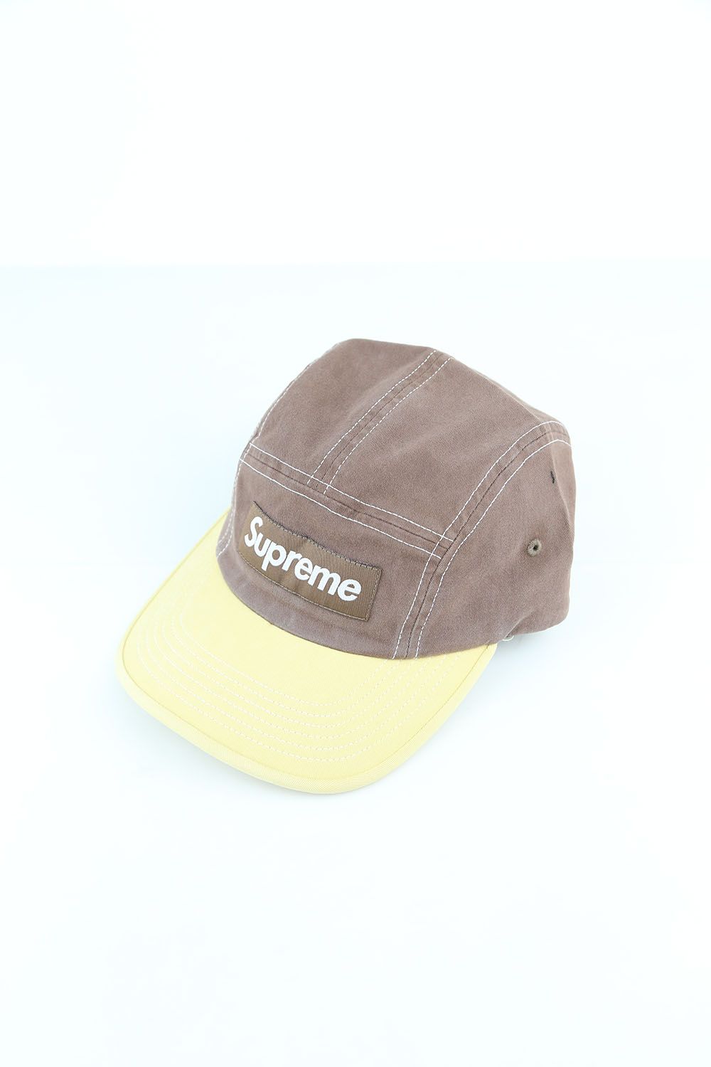 SUPREME 2tone twill camp cap