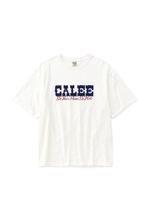 CALEE LOGO TEE / ホワイト