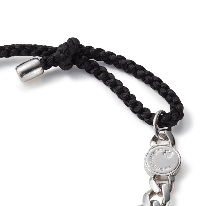 Chain & String Bracelet / シルバー