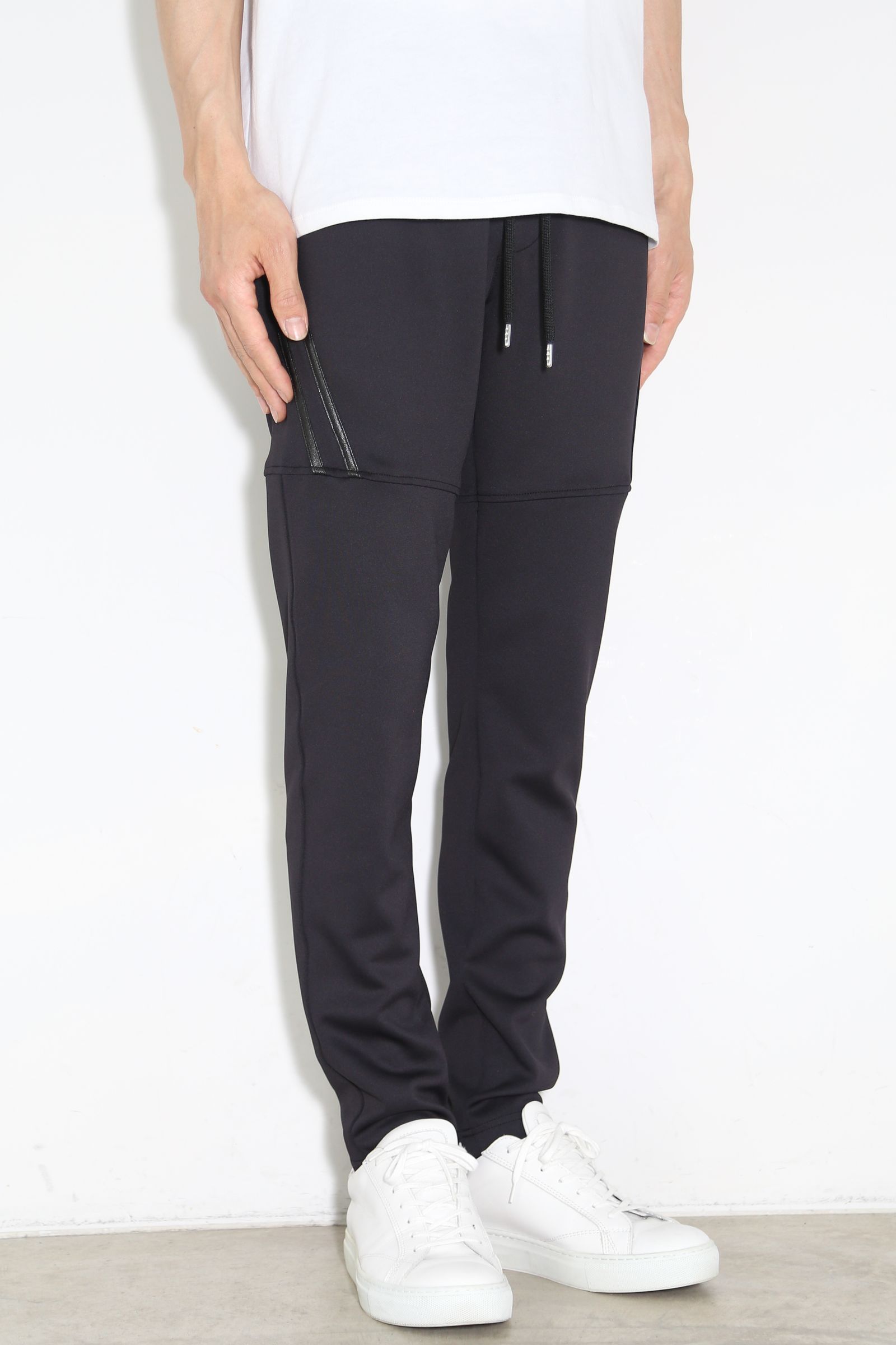 [ラスト1点 サイズ1] TYLER LINE PANTS / ブラック×ブラック