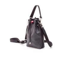 2WAY巾着バッグ / ブラックカモ