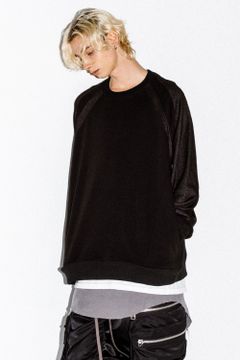 Bomber Heat Crew Neck Pullover / ブラック