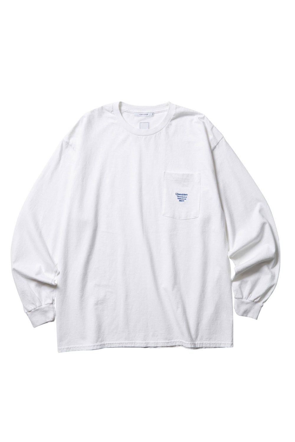 liberaiders - [ラスト1点 サイズL] POCKET LOGO L/S TEE / ブラック