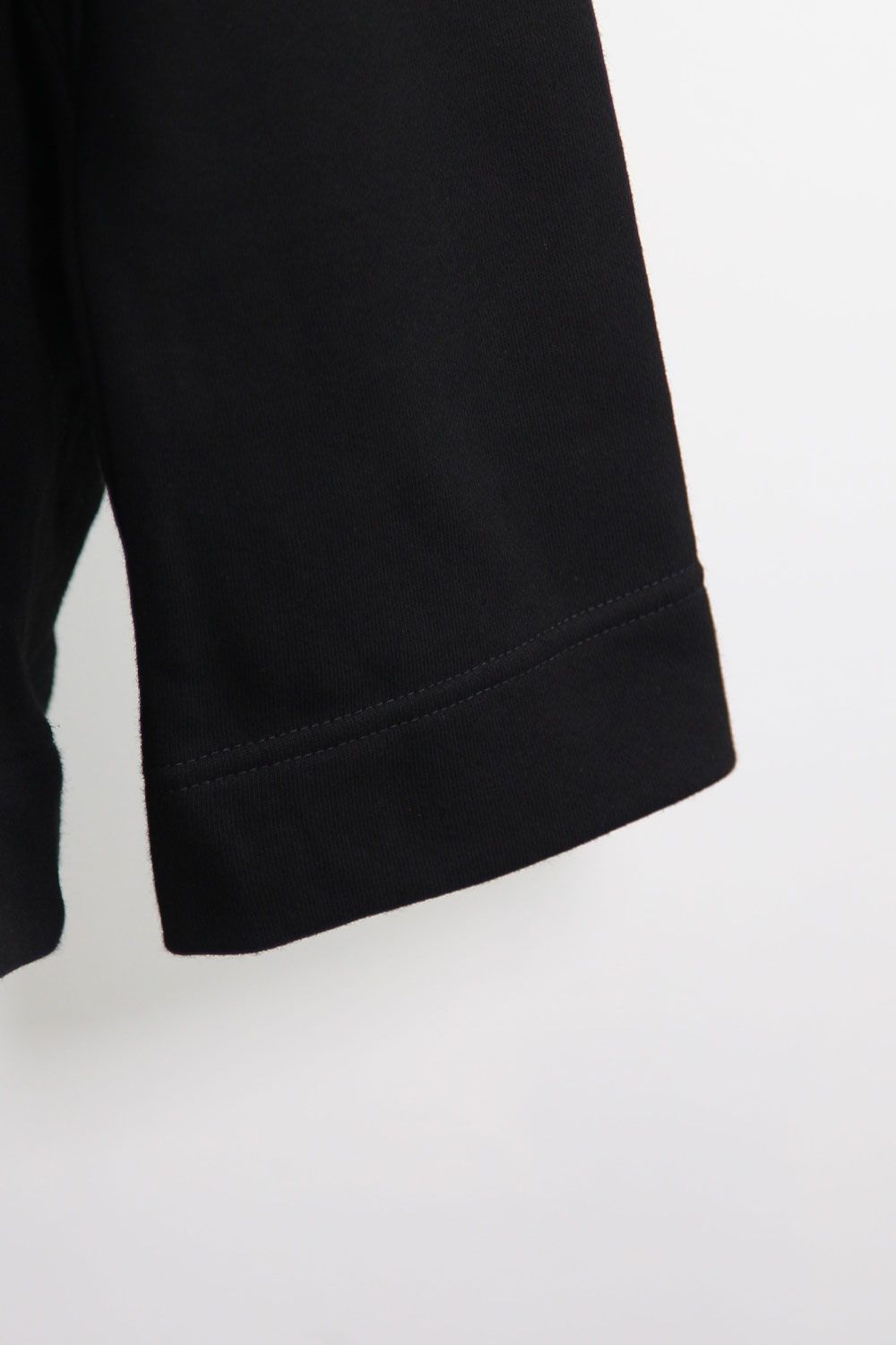 スウェットドルマンジップフーディ / Sweat Dolman Zip Hoodie / ブラック
